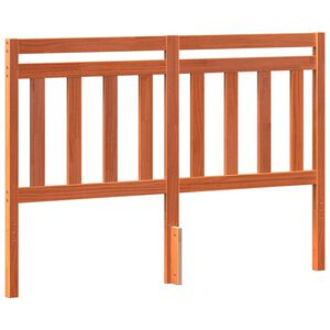 vidaXL Tăblie cap cu headboard Maroniu cerat 145,5 x 100 cm