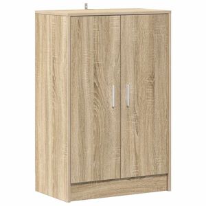 vidaXL Pantofar, stejar sonoma, 60x35x92 cm, lemn prelucrat