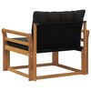 vidaXL Set de canapele de exterior Lemn solid de Acacia și Textilene