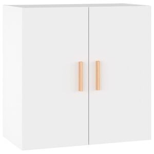 vidaXL Dulap de perete, alb, 60x30x60 cm, lemn prelucrat