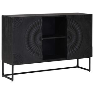 vidaXL Bufet Negru 105 x 30 x 68 cm
