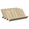 vidaXL Raft pentru reviste cu raft Stejar Sonoma 65 x 53 x 28,5 cm