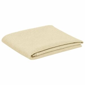 vidaXL Țesătură pentru masă Pătrat Alb crem 90 x 90 cm