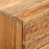 vidaXL Noptiere, 2 buc., 40x33x46 cm, lemn masiv de acacia