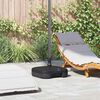 vidaXL Bază pentru umbrelă Negru 45 x 45 x 29,5 cm