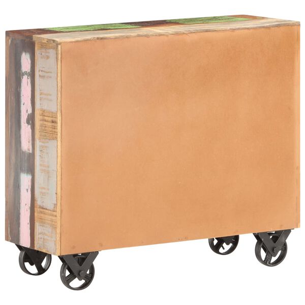 vidaXL Servantă, 80 x 30 x 70 cm, lemn masiv reciclat