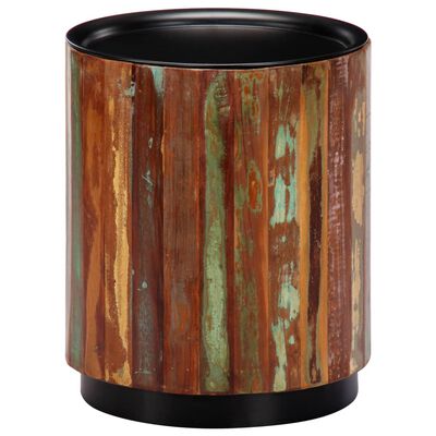 vidaXL Măsuță de cafea, 38 x 45 cm, lemn masiv reciclat