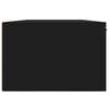 vidaXL Dulap de perete, negru, 68x30x20 cm, lemn compozit