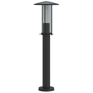 vidaXL Lampă exterioară de podea, negru, 60 cm, oțel inoxidabil