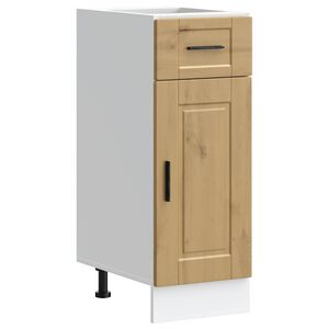 vidaXL Dulap de bază de bucătărie &bdquo;Porto&rdquo; din lemn de stejar artizanal