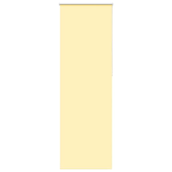 vidaXL Jaluzea cu role opace Galben 75x210 cm lățime material 70,7 cm