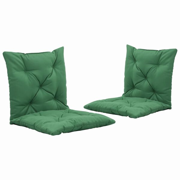 vidaXL Perne pentru balansoar, 2 buc., verde, 50 cm