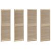 vidaXL Ușă de Dulap cu ușă 4 pcs natural 140.5 x 2.1 x 49.5 cm