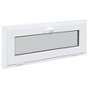 vidaXL Fereastră pentru subsol RISOR 110 x 40 cm PVC și Sticlă