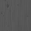 vidaXL Pat extensibil de zi, gri, 2x(90x200) cm, lemn masiv de pin