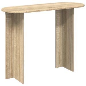vidaXL Masă de consolă Stejar Sonoma 100 x 39,5 x 75 cm Lemn prelucrat