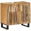 vidaXL Dulap pentru chiuveta de baie 62x34x58 cm lemn masiv mango brut