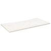 vidaXL Blat de birou, alb, 110x55x2,5 cm, lemn masiv de pin