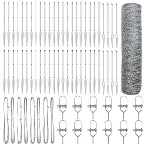 vidaXL St&acirc;lp de gard. Argintiu