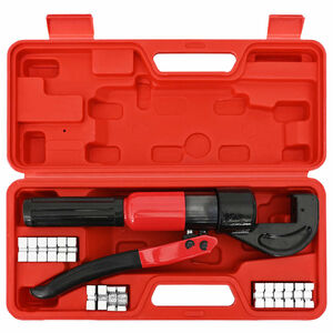vidaXL Clești hidraulici de sertizare 4-6-8-10-16-25-35-70 mm&sup2;