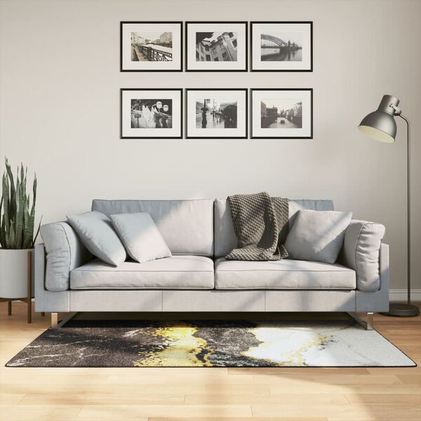 vidaXL Covor lavabil, multicolor, 80x150 cm