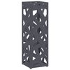 vidaXL Stand pentru Umbrele de Plouă Antracit 15,5 x 15,5 x 49 cm Oțel
