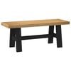 vidaXL Bancă de Dining NOAIN 120 x 41 x 45 cm Lemn masiv de pin