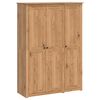 vidaXL Dulap PANAMA Miere 131,5 x 50 x 185 cm Lemn masiv de pin