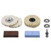 wolfcraft Set profesional de lustruit din cinci piese 2179000