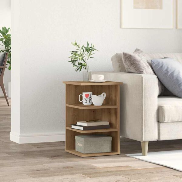 vidaXL Dulap, stejar artizanal, 35x35x55 cm, lemn prelucrat