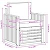 vidaXL Set de canapele de exterior Lemn de acacia solid și poliester