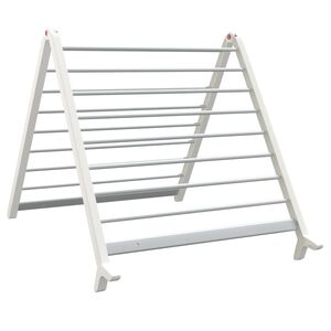 vidaXL Suport de uscare pentru cadă extensibil, 53-90 cm, aluminiu