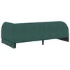 vidaXL Cadru de pat colțar cu saltea cu headboard 2 pcs Verde Catifea