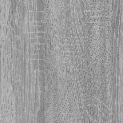 vidaXL Dulap de chiuvetă, gri sonoma, 63x30x54 cm, lemn prelucrat