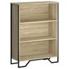vidaXL Bibliotecă, stejar sonoma, 80x31x106 cm, lemn prelucrat