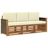 vidaXL Seturi de canapele 3 buc. Lemn Solid de Acacia