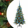 vidaXL Brad de Crăciun artificial cu ramuri articulare Verde 120 cm