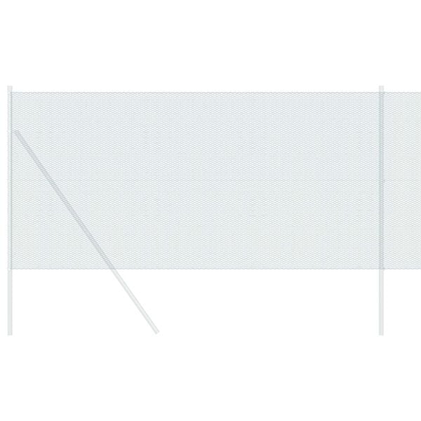 vidaXL Gard hexagonal Verde 1,2 x 10 m PVC