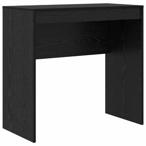vidaXL Birou Stejar Negru 80 x 40 x 76 cm