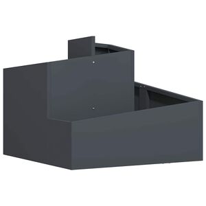 vidaXL Vază pentru Grădină Antracit 60 x 60 x 50 cm