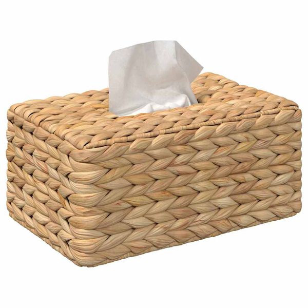 vidaXL Capace pentru cutii de șervețele 2 pcs Zambilă de apă natural