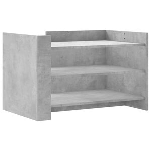 vidaXL Măsuță de cafea, gri beton, 80x50x50 cm, lemn prelucrat