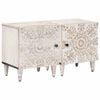 vidaXL Dulap de noapte 2 buc. Alb 40 x 33,5 x 46 cm