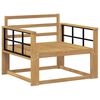 vidaXL Canapea Medie pentru Exterior Lemn Solid de Acacia Alb