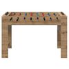vidaXL Masă de Foosball Stejar Artizanal 125 x 60,5 x 80 cm