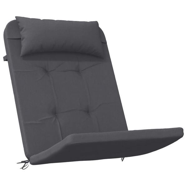 vidaXL Perne scaun Adirondack, 2 buc, antracit, țesătură Oxford