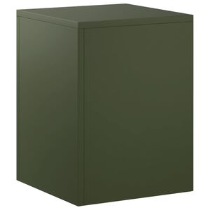 vidaXL Suport pentru plante Verde măsliniu 30 x 30 x 40 cm