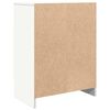 vidaXL Bufetă albă 57x34x76 cm din lemn prelucrat