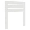 vidaXL Tăblie cap cu headboard Alb 75 cm Lemn compozit