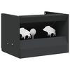 vidaXL Cutie pentru capcane de bile Negru 29 x 22 x 20 cm Oțel